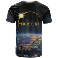 Personalized Total Solar Eclipse 2024 T Shirt My 2nd Diamond Ring - Wonder Print Shop
