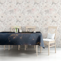 Total Solar Eclipse 2024 Tablecloth My 2nd Diamond Ring - Wonder Print Shop