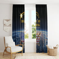 Total Solar Eclipse 2024 Window Curtain My 2nd Diamond Ring - Wonder Print Shop