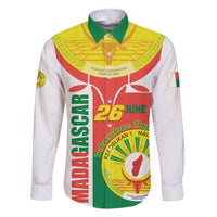 Madagascar Independence Day Family Matching Long Sleeve Bodycon Dress and Hawaiian Shirt Madagasikara June 26 - Wonder Print Shop