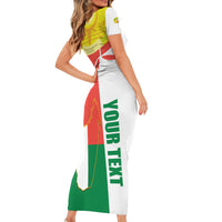 Madagascar Independence Day Family Matching Short Sleeve Bodycon Dress and Hawaiian Shirt Madagasikara June 26 - Wonder Print Shop