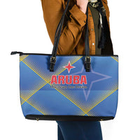 Sport Team Aruba Leather Tote Bag One Team One Dream
