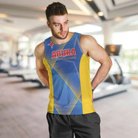 Custom Sport Team Aruba Men Tank Top One Team One Dream