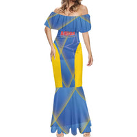 Custom Sport Team Aruba Mermaid Dress One Team One Dream