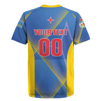 Custom Sport Team Aruba Rugby Jersey One Team One Dream