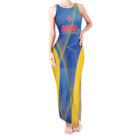 Custom Sport Team Aruba Tank Maxi Dress One Team One Dream