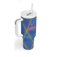 Custom Sport Team Aruba Tumbler With Handle One Team One Dream