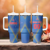 Custom Sport Team Aruba Tumbler With Handle One Team One Dream