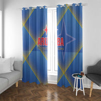 Sport Team Aruba Window Curtain One Team One Dream