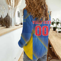 Custom Sport Team Aruba Women Casual Shirt One Team One Dream