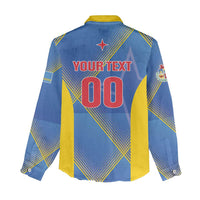 Custom Sport Team Aruba Women Casual Shirt One Team One Dream
