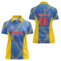 Custom Sport Team Aruba Women Polo Shirt One Team One Dream