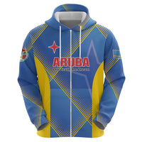 Custom Sport Team Aruba Zip Hoodie One Team One Dream