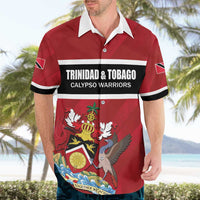 Custom Trinidad and Tobago Rugby Hawaiian Shirt Come On Calypso Warriors