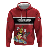 Custom Trinidad and Tobago Rugby Hoodie Come On Calypso Warriors