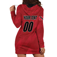 Custom Trinidad and Tobago Rugby Hoodie Dress Come On Calypso Warriors