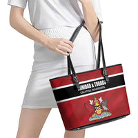 Trinidad and Tobago Rugby Leather Tote Bag Come On Calypso Warriors