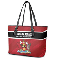 Trinidad and Tobago Rugby Leather Tote Bag Come On Calypso Warriors