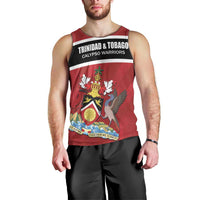 Custom Trinidad and Tobago Rugby Men Tank Top Come On Calypso Warriors