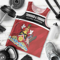 Custom Trinidad and Tobago Rugby Men Tank Top Come On Calypso Warriors