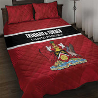 Trinidad and Tobago Rugby Quilt Bed Set Come On Calypso Warriors
