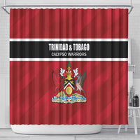 Trinidad and Tobago Rugby Shower Curtain Come On Calypso Warriors