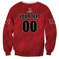 Custom Trinidad and Tobago Rugby Sweatshirt Come On Calypso Warriors