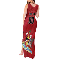 Custom Trinidad and Tobago Rugby Tank Maxi Dress Come On Calypso Warriors