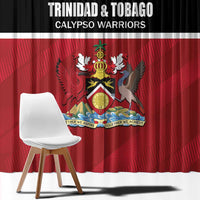 Trinidad and Tobago Rugby Window Curtain Come On Calypso Warriors