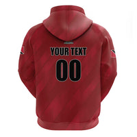 Custom Trinidad and Tobago Rugby Zip Hoodie Come On Calypso Warriors