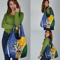 Italy And Australia Soccer Grocery Bag Gli Azzurri Vs Socceroos