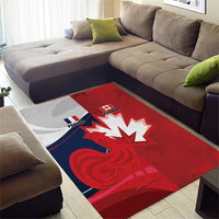Rugby France And Canada Area Rug Le XV de France Vs Canucks
