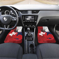 Rugby France And Canada Car Mats Le XV de France Vs Canucks