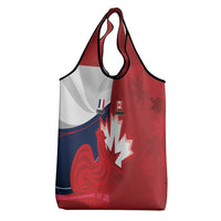 Rugby France And Canada Grocery Bag Le XV de France Vs Canucks