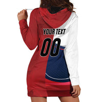 Custom Rugby France And Canada Hoodie Dress Le XV de France Vs Canucks