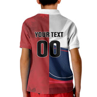 Custom Rugby France And Canada Kid Polo Shirt Le XV de France Vs Canucks