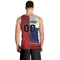 Custom Rugby France And Canada Men Tank Top Le XV de France Vs Canucks