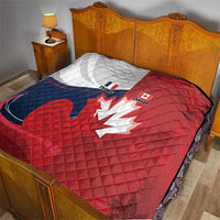 Rugby France And Canada Quilt Le XV de France Vs Canucks
