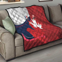 Rugby France And Canada Quilt Le XV de France Vs Canucks