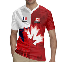 Custom Rugby France And Canada Rugby Jersey Le XV de France Vs Canucks