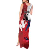 Custom Rugby France And Canada Tank Maxi Dress Le XV de France Vs Canucks