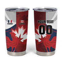 Custom Rugby France And Canada Tumbler Cup Le XV de France Vs Canucks