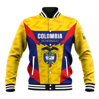 Custom Football Colombia Baseball Jacket Los Cafeteros Go Champions