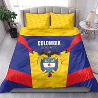 Football Colombia Bedding Set Los Cafeteros Go Champions