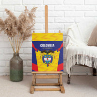 Football Colombia Canvas Wall Art Los Cafeteros Go Champions