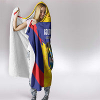 Football Colombia Hooded Blanket Los Cafeteros Go Champions