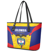 Football Colombia Leather Tote Bag Los Cafeteros Go Champions