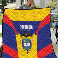 Football Colombia Quilt Los Cafeteros Go Champions