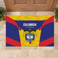 Football Colombia Rubber Doormat Los Cafeteros Go Champions