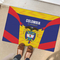 Football Colombia Rubber Doormat Los Cafeteros Go Champions